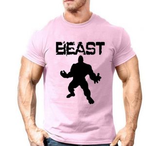 Pink t shirt Beast
